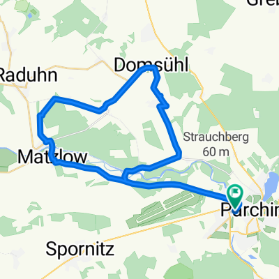 Ziegendorfer Chaussee 48, Parchim nach Ziegendorfer Chaussee 49, Parchim