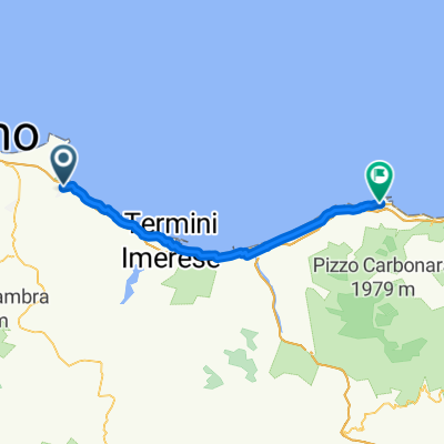Da Via Pedone 21, Casteldaccia a Via Antonio Gramsci 9, Cefalù