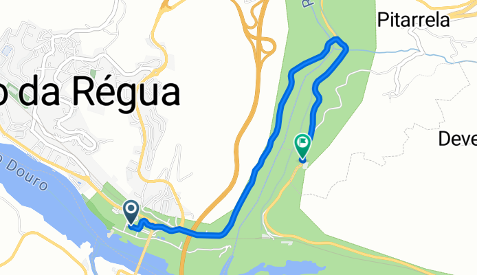 Rota para M 108, Canelas