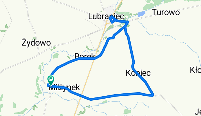 Zgłowiączka 30, Lubraniec do Zgłowiączka 30, Lubraniec