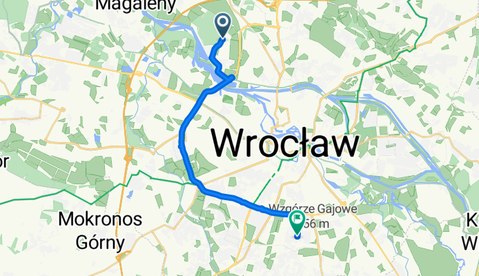 Lipska 19, Wrocław do Długopolska 37, Wrocław