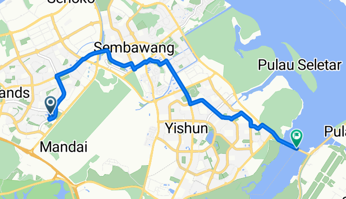 Woodlands Drive 16 28, Singapore to Yishun Avenue 1, Singapore