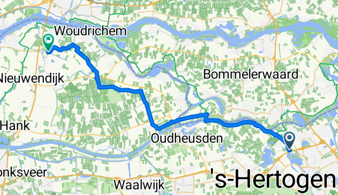 Engelsedijk 114, 's-Hertogenbosch naar Uppelse Steeg, Sleeuwijk