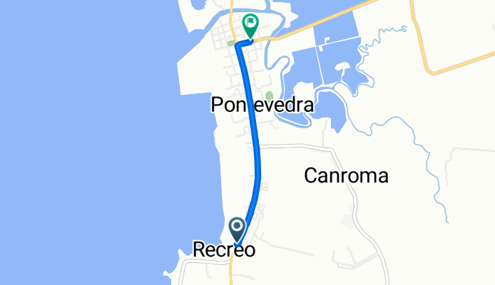 Steady ride in Pontevedra