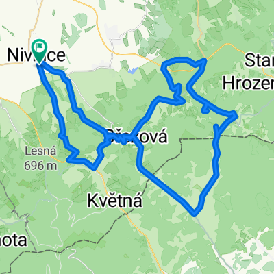 Vandrácká padesátka aneb tlačit není ostuda