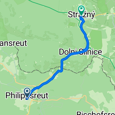 Hauptstraße 17, Philippsreut nach Strážný
