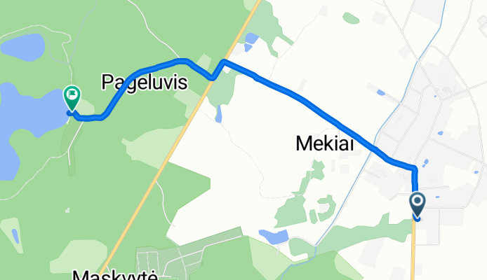 2135 9, Bazilionai to Lithuania