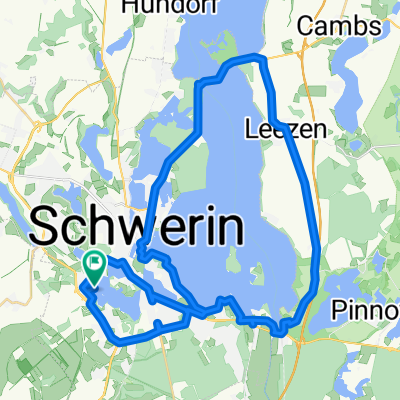Route von Am Kaspelwerder 11, Schwerin