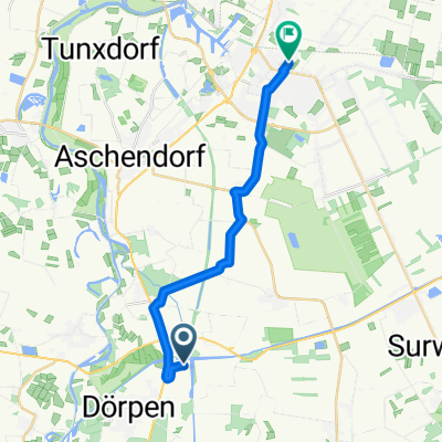 Rückweg von der Arbeit