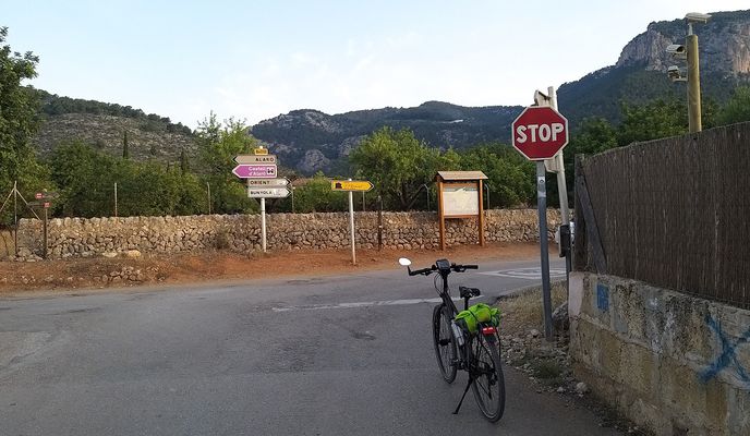 Foto 1 der Bikemap-Route "Mallorca: Binissalem-es Verger (castell d'Alaró)-Alaró-Santa Maria"
