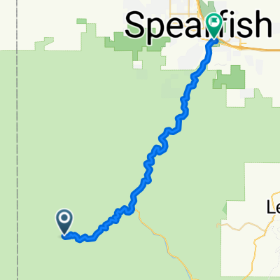 SPEARFISH DOWNHILL RIDE (DAY 1  -  RIDE 1)