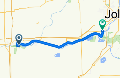 Route in der Bikemap App öffnen