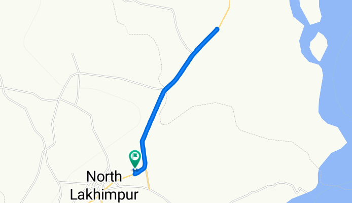 NT Road, North Lakhimpur to NT Road, North Lakhimpur