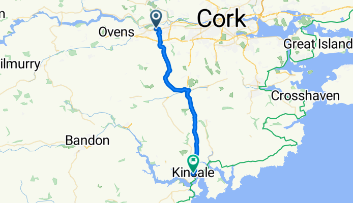 Saint Anthony's Lawn, Main Road, Ballincollig to 1 Pearse St, Kinsale