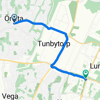 Daggrosgatan 4, Västerås to Norra Skjutbanegatan 20C, Västerås