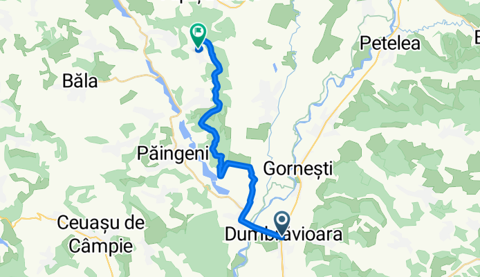 Dumbravioara - deal Voivodeni - Onuca