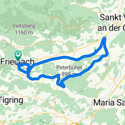 Friedlach 57 nach Friedlach 12
