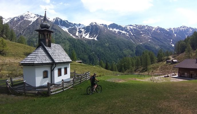 Foto 1 del percorso Bikemap "Burg - Gölbnerblickhütte"
