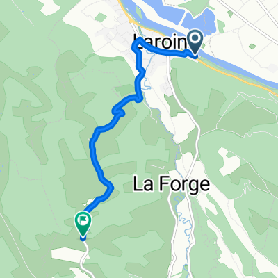D802, Laroin to 158 Chemin des Crêtes, Saint-Faust