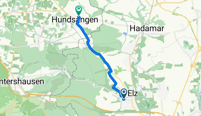 K346 54, Elz nach Leinpfad 6, Hundsangen