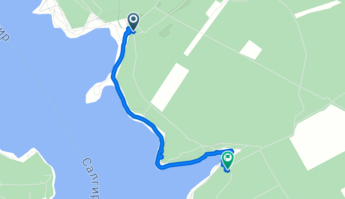 Спокойный маршрут в