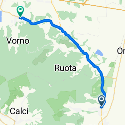 Da Via Carlo Goldoni 1, Cascine-La Croce a Via di Sottomonte 142, Guamo