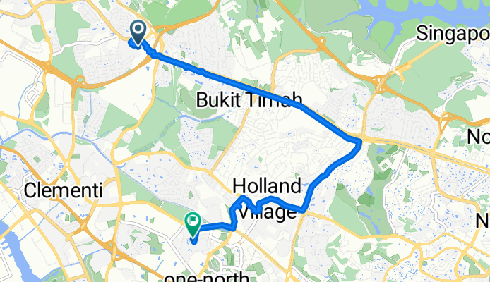 2 Pei Wah Avenue, Bukit Timah to Commonwealth