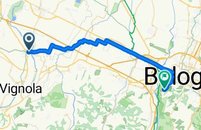Route in der Bikemap App öffnen