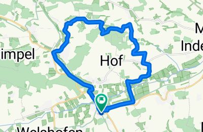 Route in der Bikemap App öffnen