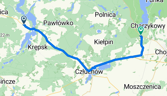 Gwieździn do Droga Pod Strzechę 47, Charzykowy