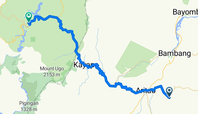 dupax sur to ambuklao dam