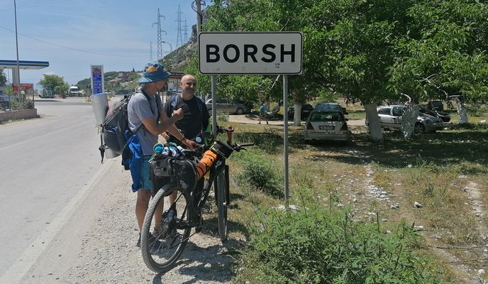 Foto 1 der Bikemap-Route "Unnamed Road, Nivica to Rruga Plazhi 2, Borsh"