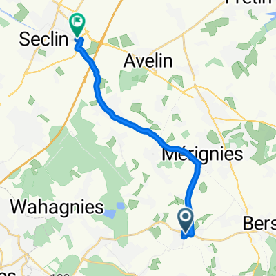 De 1 Rue du Moulin, Mons-en-Pévèle à 121 Rue de Burgault, Seclin