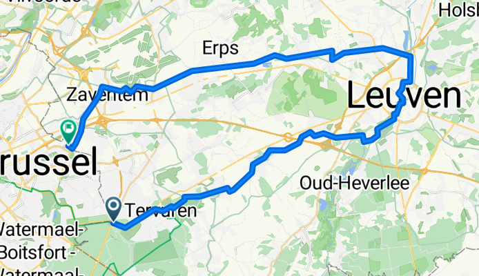 De Tervurenlaan 243 à Kleinenberg 284, Woluwe-Saint-Lambert