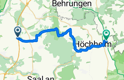 Route in der Bikemap App öffnen