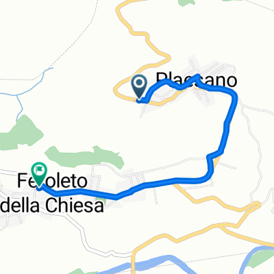 Da Via Niccolò Paganini 9, Plaesano a Via Rodolfo Morandi 40, Feroleto della Chiesa
