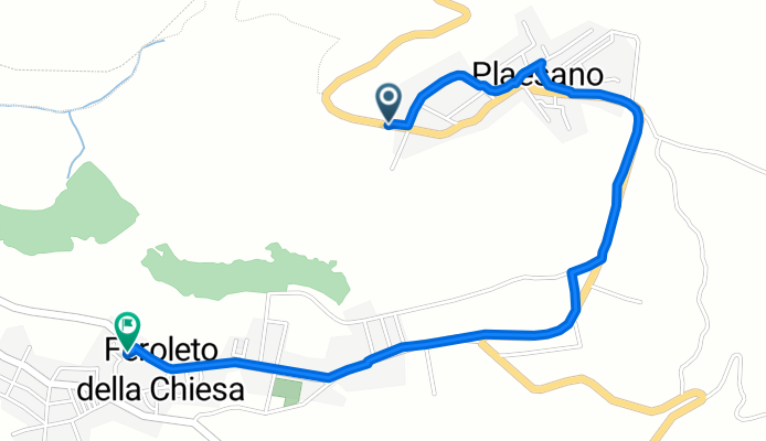 Da Via Niccolò Paganini 9, Plaesano a Via Rodolfo Morandi 40, Feroleto della Chiesa