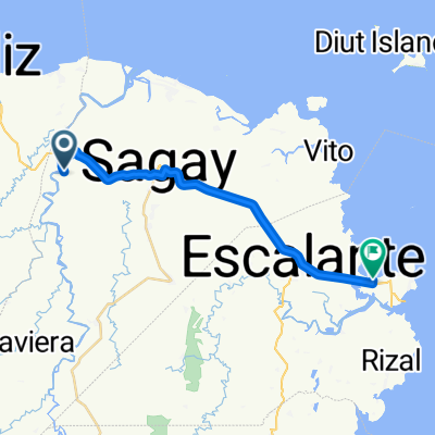 Dakbayan sang Sagay to sitio cogon proper, Dakbayan sa Escalante