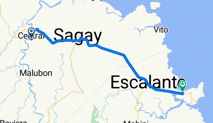 Dakbayan sang Sagay to sitio cogon proper, Dakbayan sa Escalante