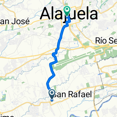 De 122, San Rafael a Avenida Central, Alajuela