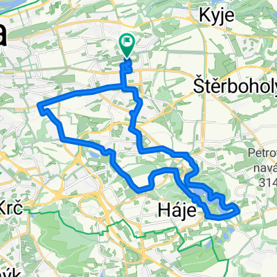 Malešice - Hostivař - Petrovice - Michle - Vršovice - Malešice