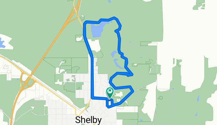 640 Park Ave, Shelby to 640 Park Ave, Shelby