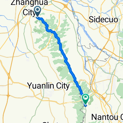 卡打車肉腳團路線圖