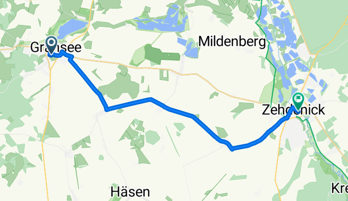 Oranienburger Straße 39, Gransee to Zehdenick