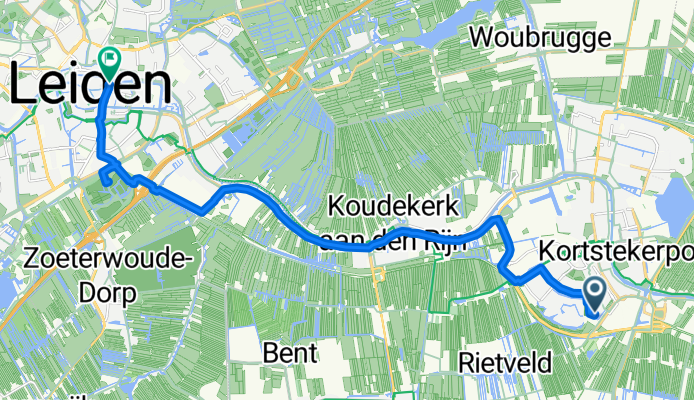 Polderpeil 39, Alphen aan den Rijn naar Haarlemmerstraat 265, Leiden