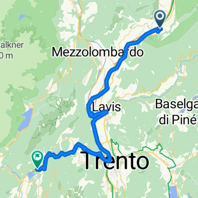 Staatsstraße 20, Salurn nach Via Montagnola 116, Padergnone