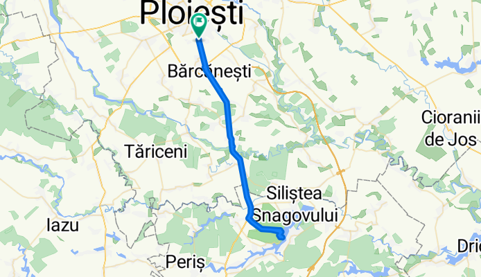 55 km Ploiesti DN1 Snagov si retur