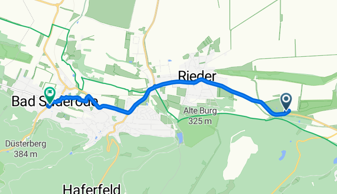 L242, Ballenstedt nach Friedrichsdorfstraße 3, Quedlinburg
