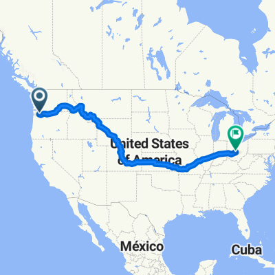 1904 NE 88th St, Vancouver to 5849 Linworth Rd, Worthington