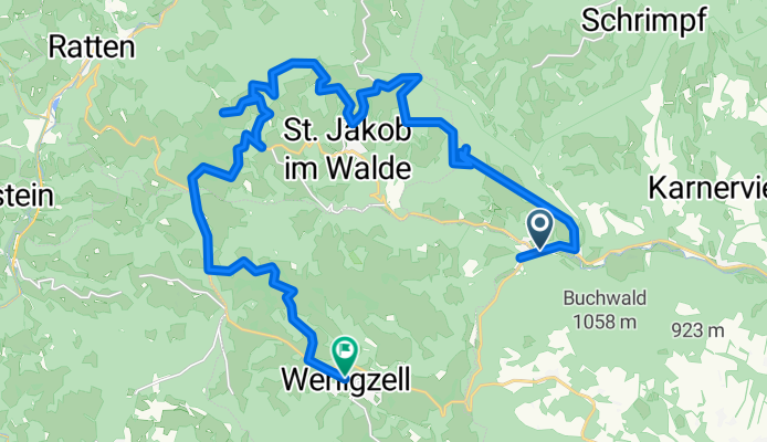 Arzberg 36, Waldbach nach Pittermann 18